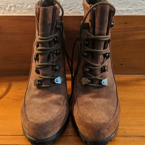 Ralph Lauren Lace Up Booties - Picture 2 of 7